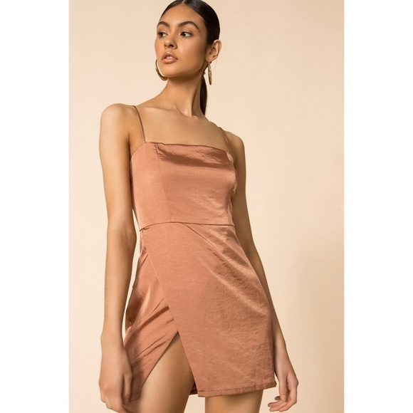 Revolve superdown gianna slit mini dress XL - Picture 1 of 7